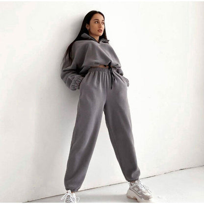 Grijs joggingpak