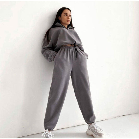 Grijs joggingpak