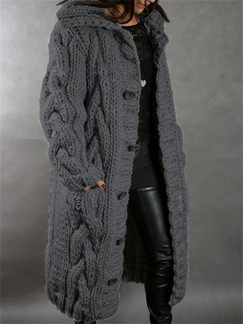 Grof gebreid vest