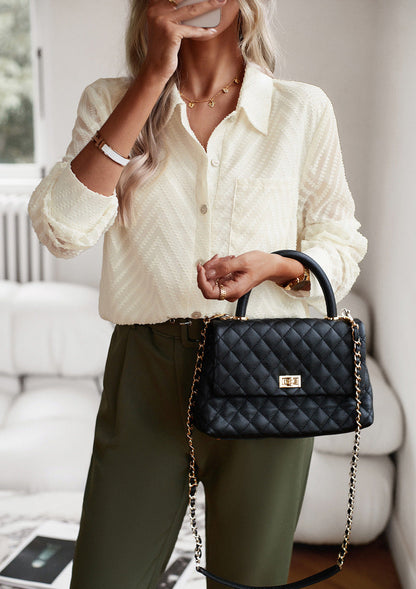 Witte blouse met print