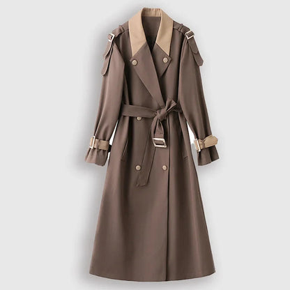Mireille | Lange trenchcoat