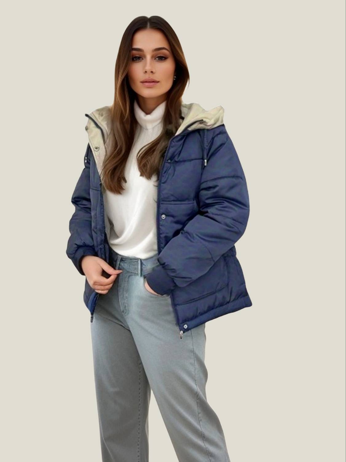 Trendy warme jas