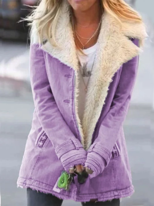 ModeParisienne® Addison - Stijlvolle winterjas met warm gevoerde kraag