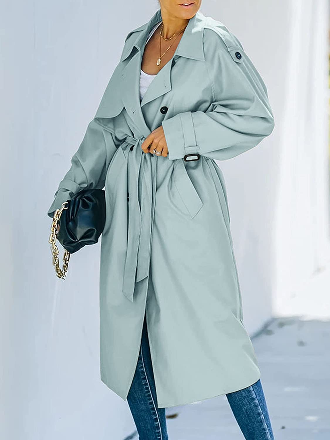 Carmelita - Dames Stijlvol Lange Trenchcoat | Winter