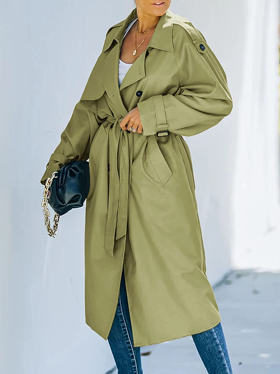 Carmelita - Dames Stijlvol Lange Trenchcoat | Winter