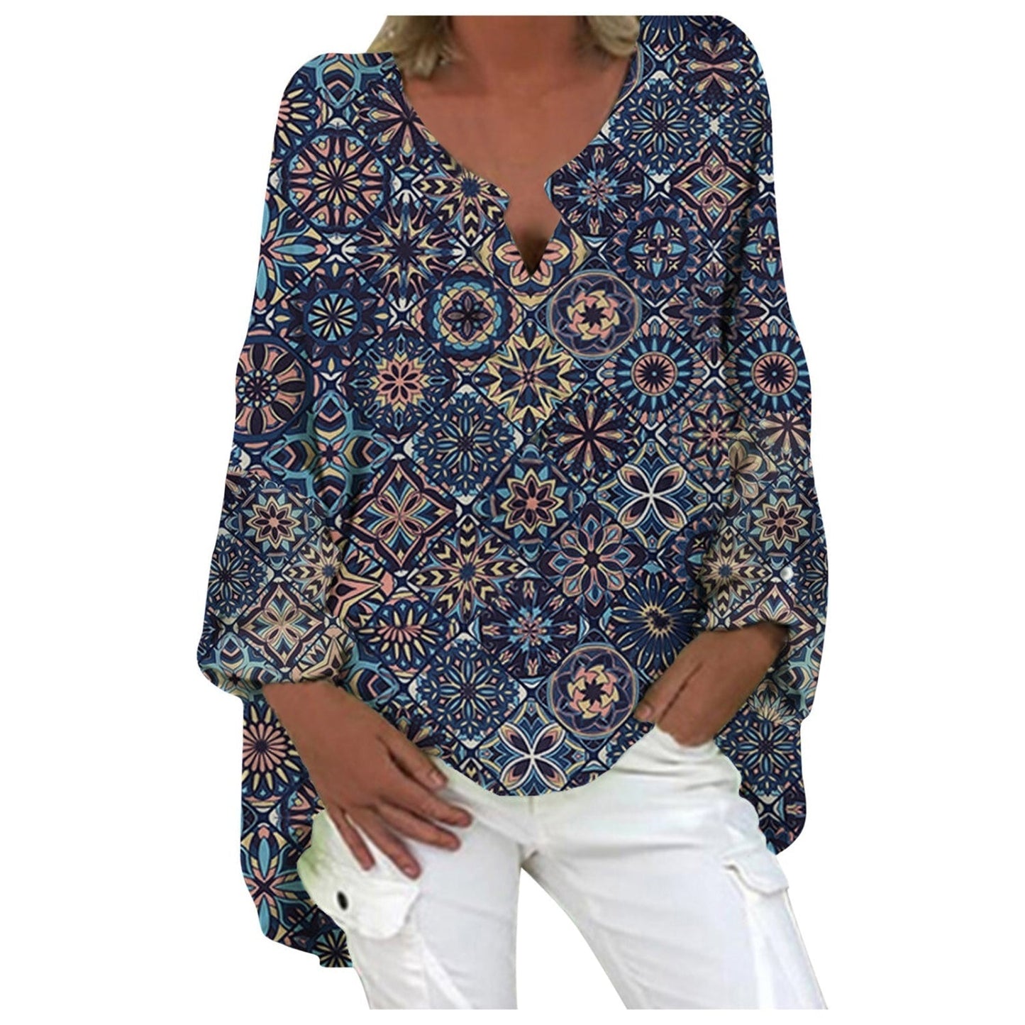Harlene - Stijlvolle linnen dames blouse