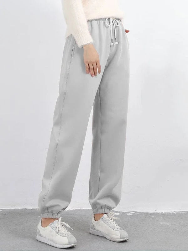 Christina- Katoenen fleece joggers