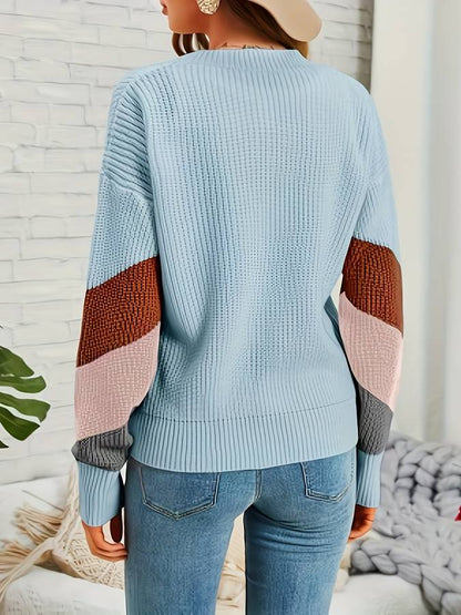 Stijlvol kleurrijk vest