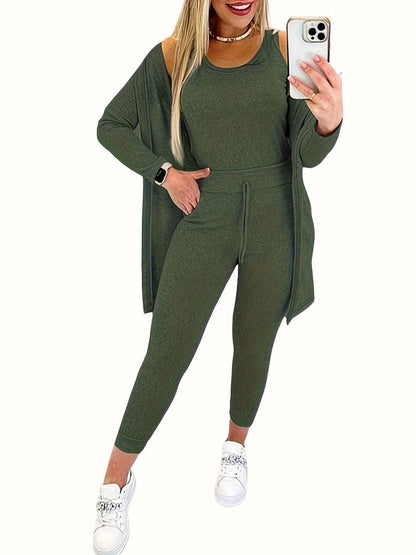 Trendy driedelige outfit