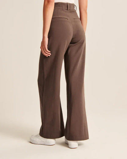 Broek met wijde pijpen voor Dames