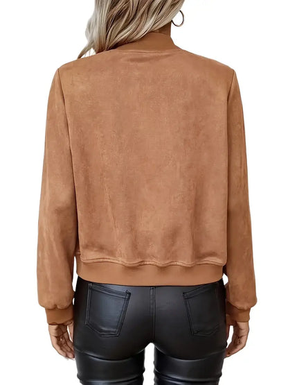 Belina - Solid Rits Voor Eenvoudig Jasje