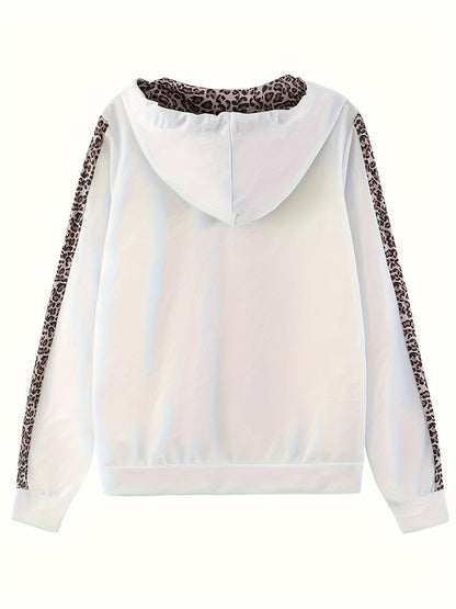 Casual tweedelige set met luipaardprint - Stella