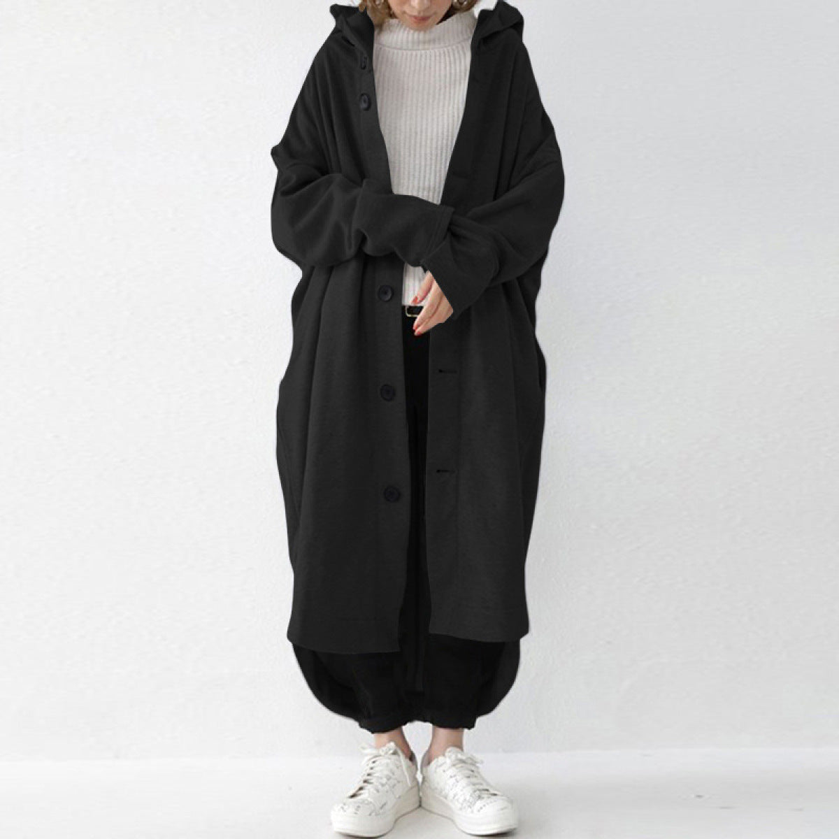 Doretha - Grote Baggy-Trenchcoat