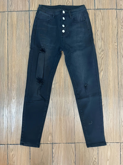 Blauwe gescheurde jeans - Isabella