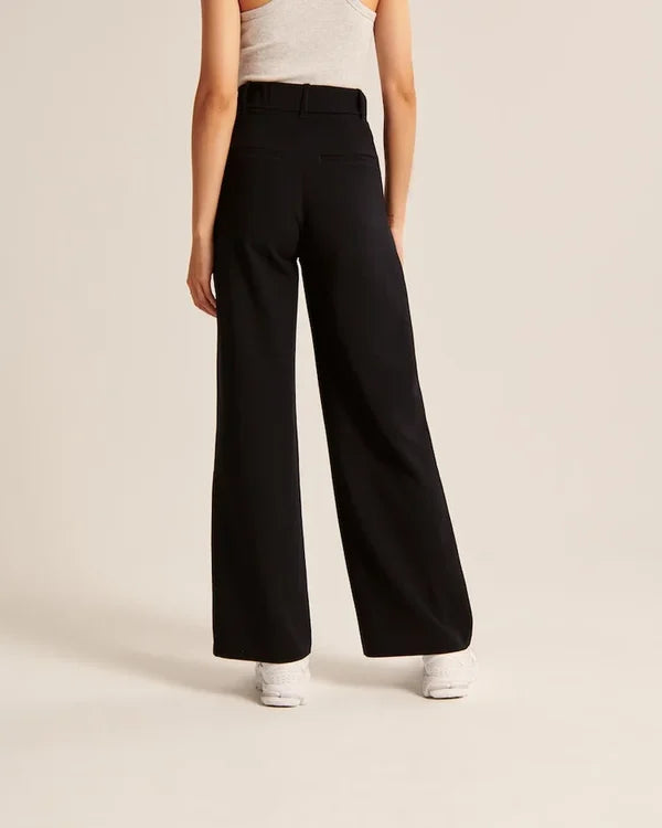 Broek met wijde pijpen voor Dames