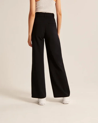 Broek met wijde pijpen voor Dames