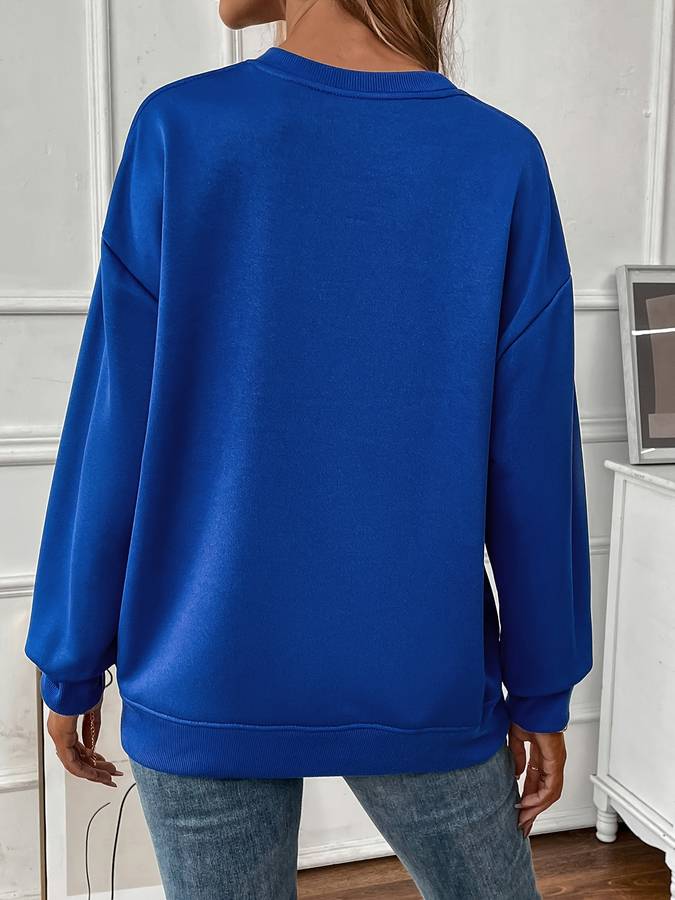 Cute teddyprint trui