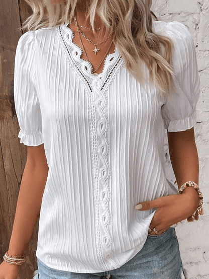 Lina | romantische kanten blouse