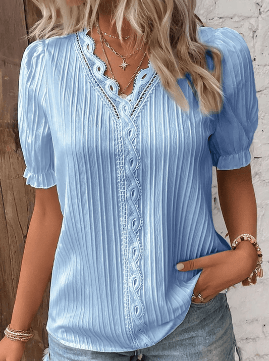 Lina | romantische kanten blouse