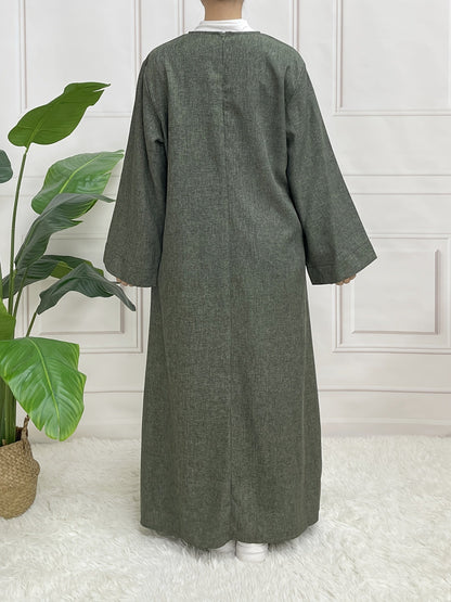 Ramadan Kaftan Jurk - Hazel