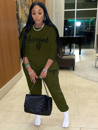 Blessed tweedelige set