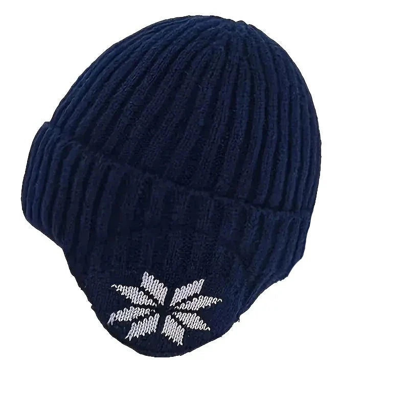 Trendy gebreide muts