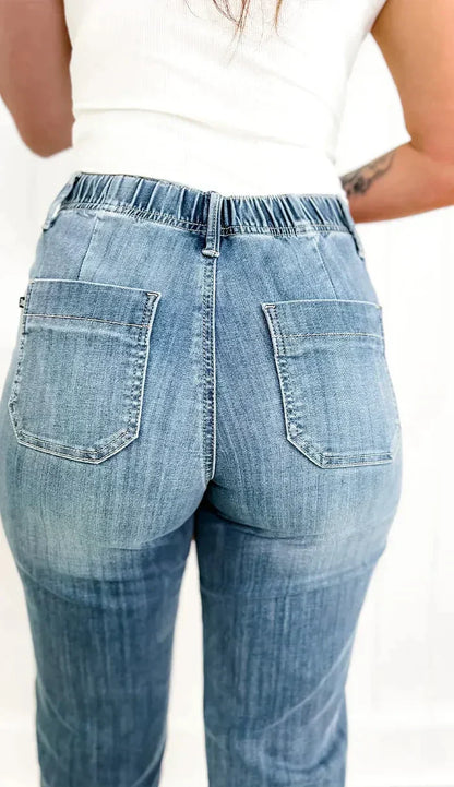 Damesjeans in joggingstijl - Miley