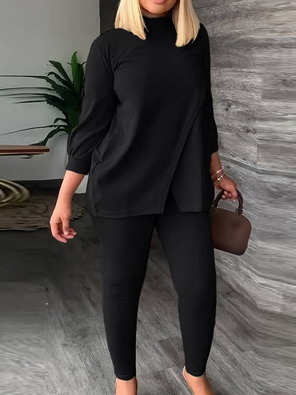 Top met Splitzoom & Broek Set
