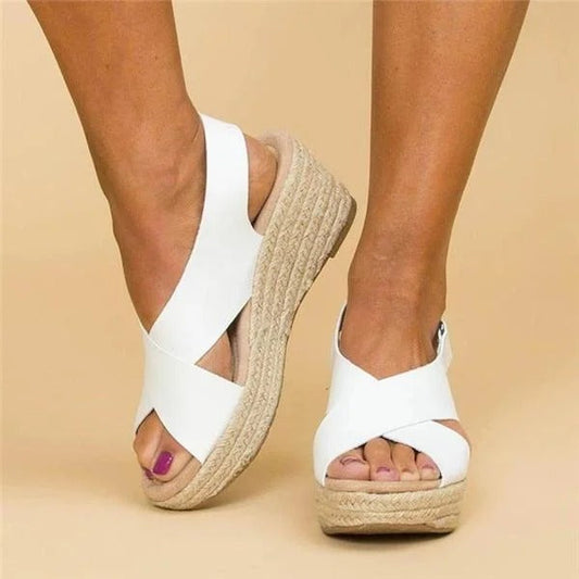 Karina - Zomerse Elegante Espadrille-Sandalen voor Vrouwen