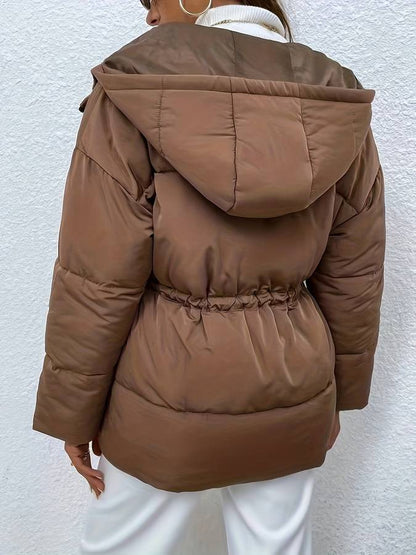 Casual bruine bomberjas