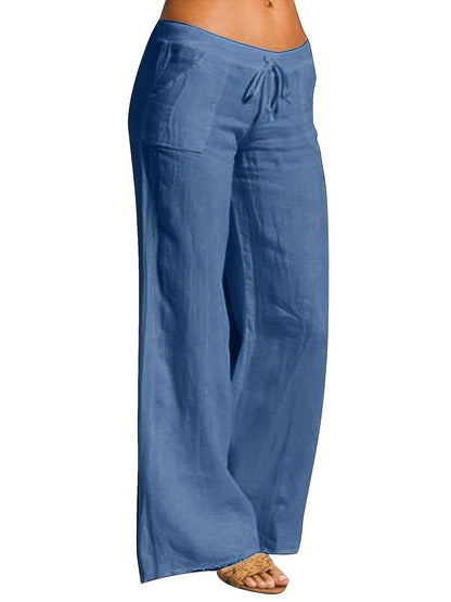 Losse broek met koord - Hannah