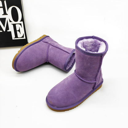 Sneeuw laarzen voor dames met platte hak