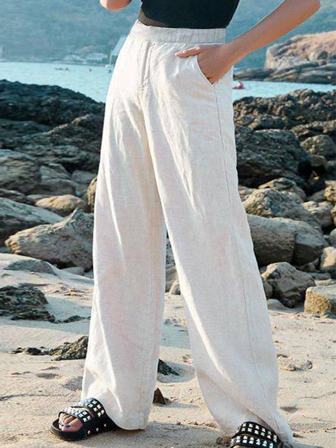 Katelin - Linnen Comfort Broek