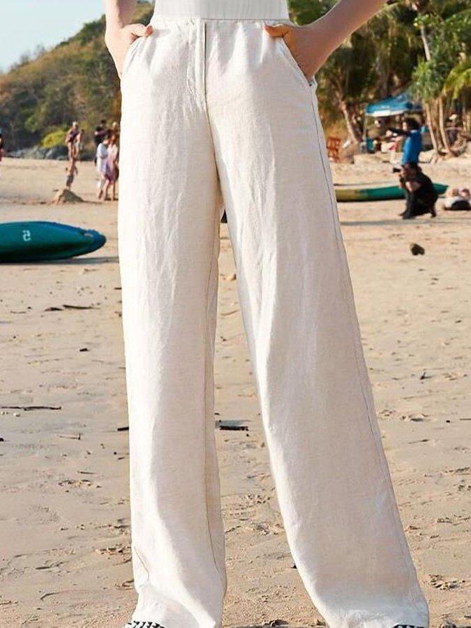 Katelin - Linnen Comfort Broek