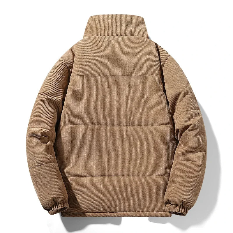 Delores - Gevoerde corduroy jas Comfort Kiss