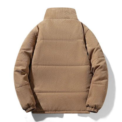 Delores - Gevoerde corduroy jas Comfort Kiss