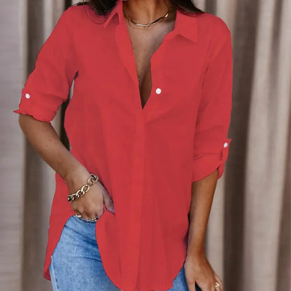 Lara | shirts met lange mouwen voor zomers