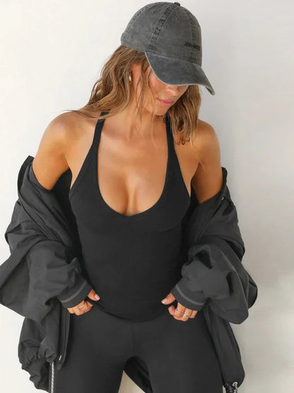 Sarah | elegante v-hals top voor de zomer