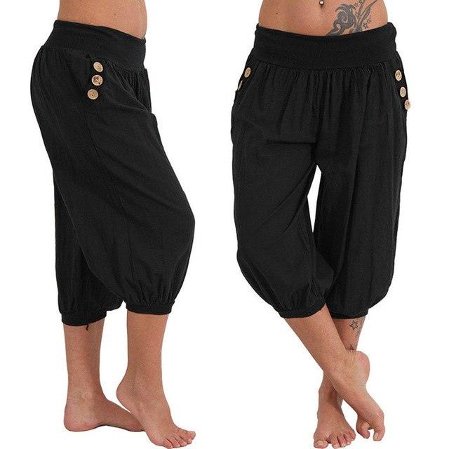 Viona | elegante broek met knopen