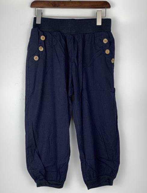 Viona | elegante broek met knopen