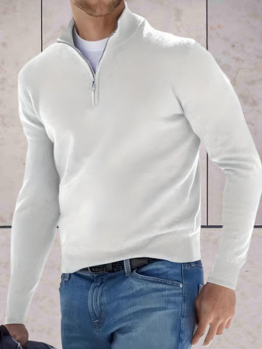 Hayden - Winter trui met zipper kraag comfortabele sweater in meerdere kleuren