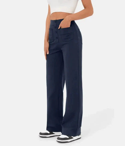 High-waisted broek voor dames | Elastich