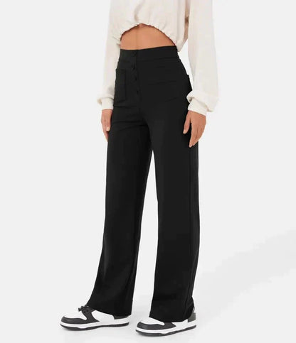 High-waisted broek voor dames | Elastich