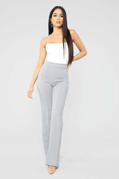 Vrouwen Hoge Taille flare Broek