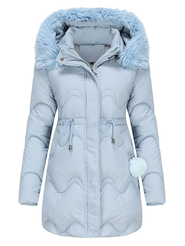 Mariam - Elegante gevoerde dames winterjas