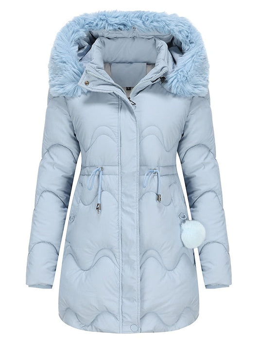 Mariam - Elegante gevoerde dames winterjas
