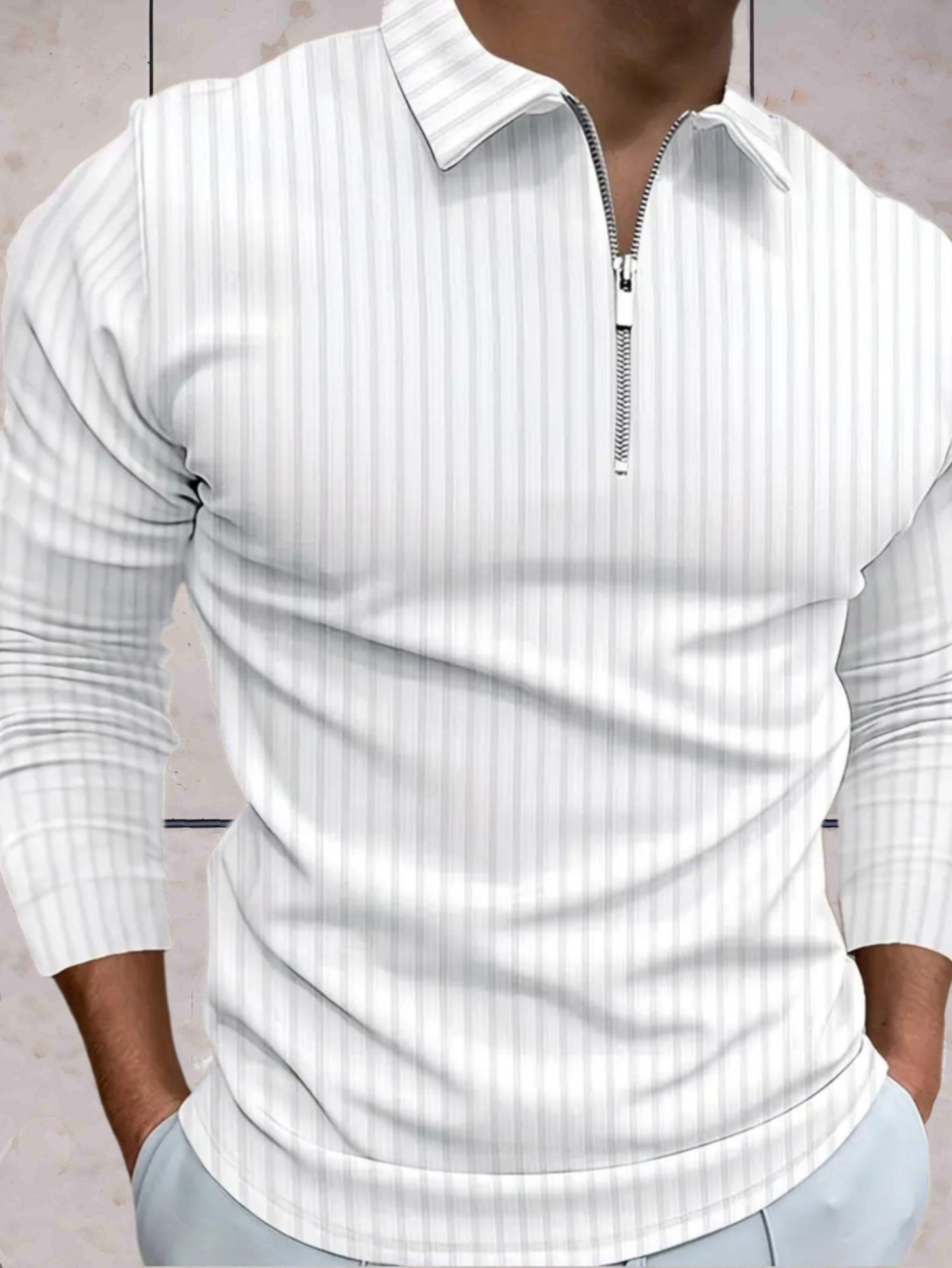 James - Winter trui zipper en kraag comfortabel in meerdere kleuren