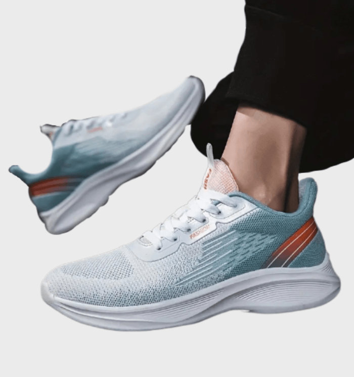 Theodore - Veelkleurige sneakers voor heren met ontworpen buitenzolen schoenen