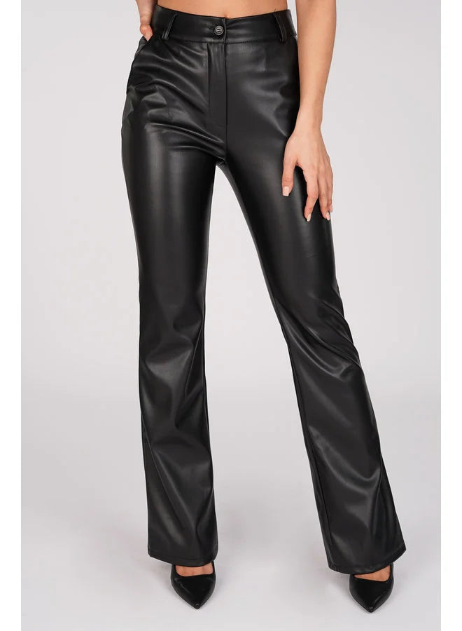 Trina - Stijlvolle Leren Broek