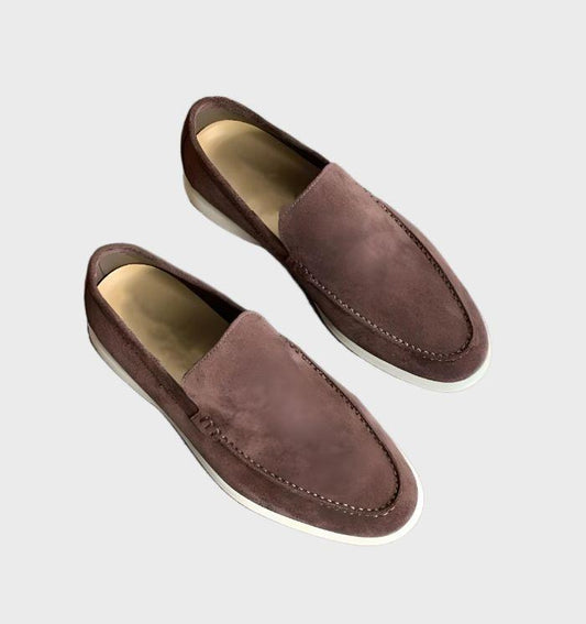 Levy - Super stijlvolle zachte en comfortabele leren loafers suede mannen